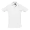 Рубашка поло мужская SPRING II,белый,4XL,100% хлопок, 210/м2