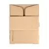 Коробка подарочная mini BOX, размер 16 x 15 x 8 см, картон МГК бур., самосборная
