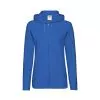 Толстовка без начеса "Ladies Lightweight Hooded Sweat", ярко-синий, XS, 80% х/б 20% полиэстер, 240 г