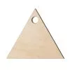 Ёлочное украшение TRIANGLE, дерево, 80 х 70 мм