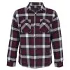 Куртка рубашка мужская NOAH, бордо,XL/2XL(2),100%хлопок,180 г/м2;подкл. и утеплитель:100%полиэстер