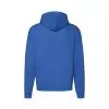 Толстовка "PREMIUM HOODED SWEAT JACKET", ярко-синий_M, 70% х/б, 30% п/э, 280 г/м2