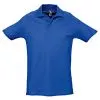 Рубашка поло мужская SPRING II,ярко-синий,3XL,100% хлопок, 210г/м2