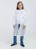 Дождевик детский Rainman Kids белый, 10-12 лет